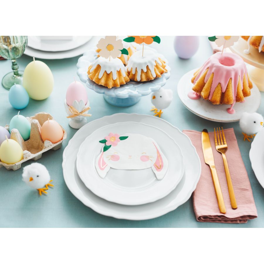 20 Serviettes Lapin Kawai pour l'anniversaire de votre enfant - Annikids