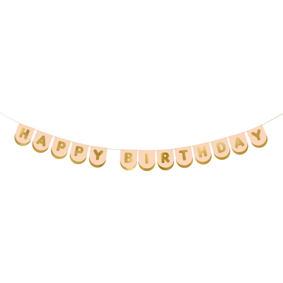 Guirlande Joyeux Anniversaire Déco Fête | Papillons Et Fleurs Sauvages - Décoration Colorée Pour Jardin, Intérieur, Mariage, Baby Shower