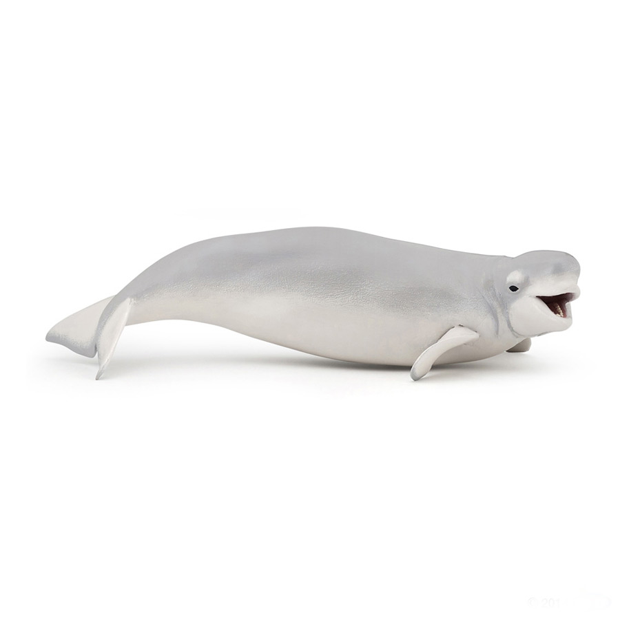Figurine Beluga Gris (13,5 cm)