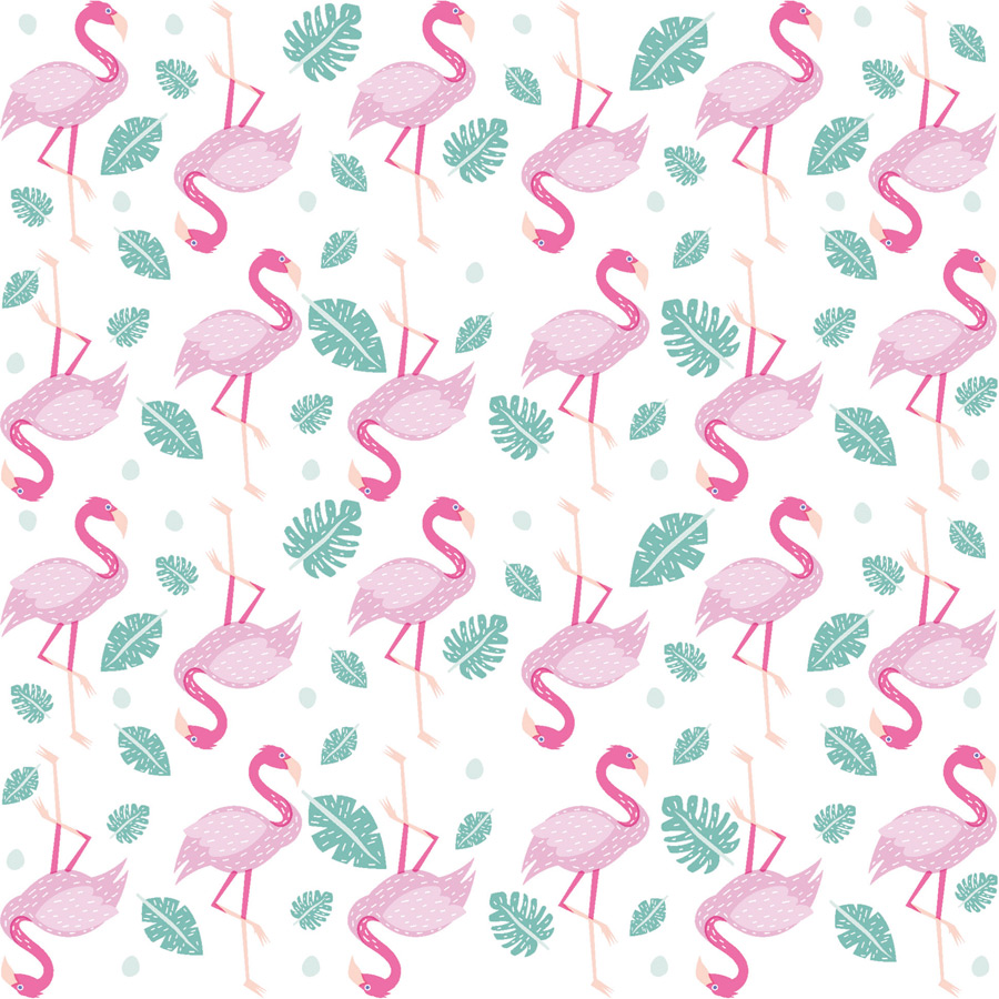 20 Serviettes "Flamingos"