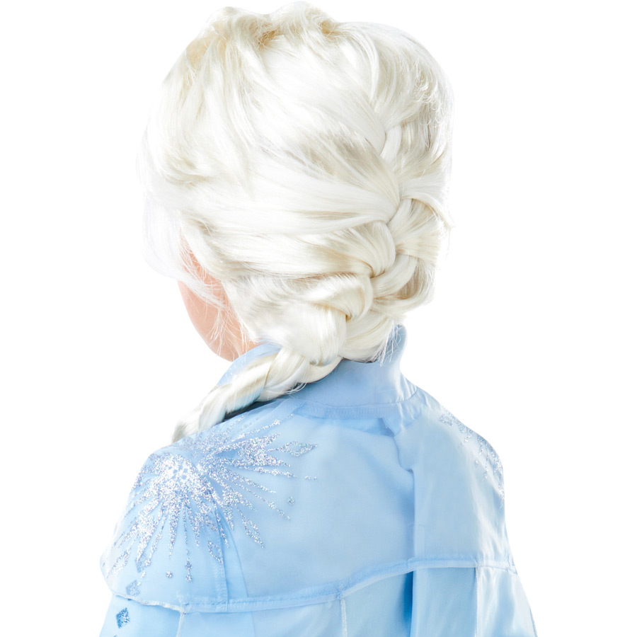 Perruque Elsa La Reine des Neiges 2 pour l'anniversaire de votre enfant -  Annikids