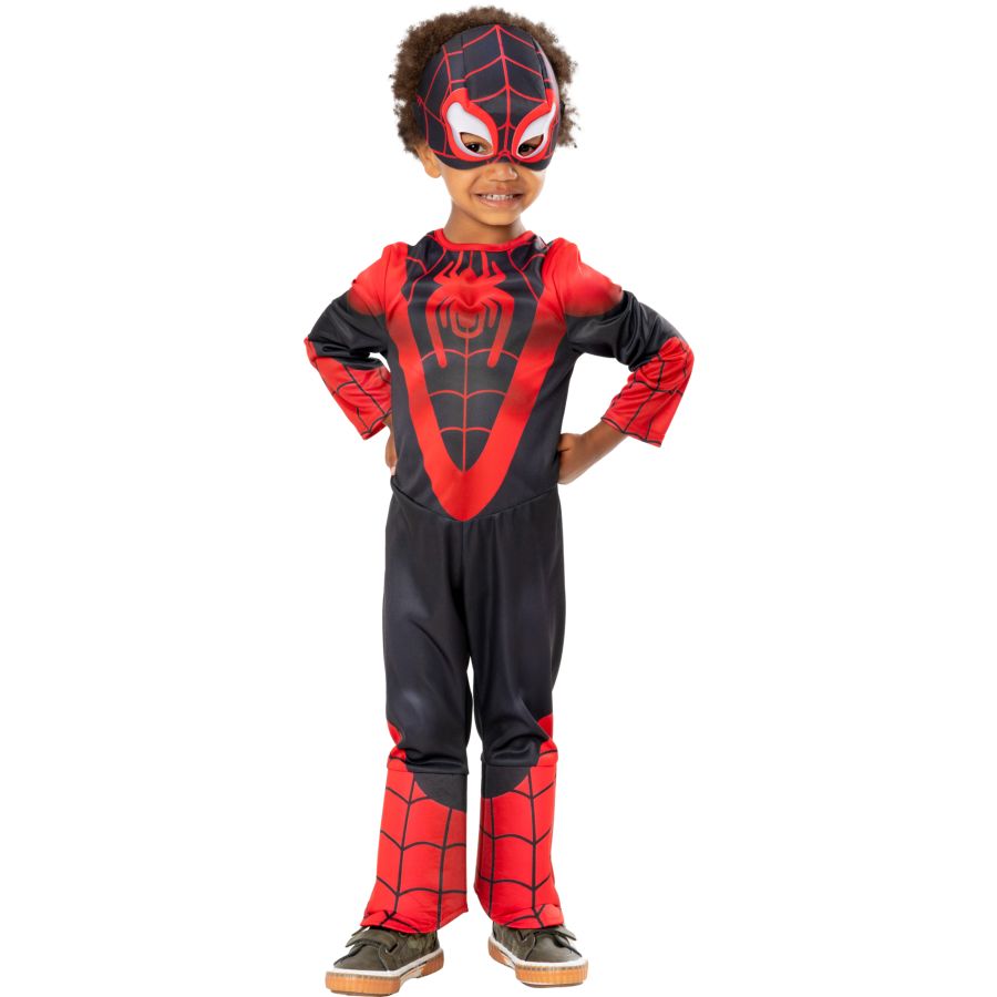 Déguisement Classique Spidey Miles Morales Taille 2-3 ans