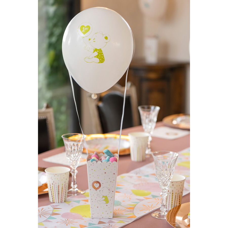 6 Ballons Anniversaire 1 An pour l'anniversaire de votre enfant