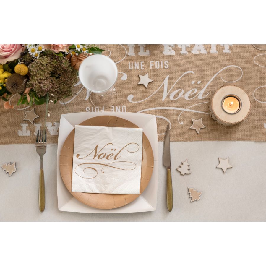 Serviette de table enfant de Noël