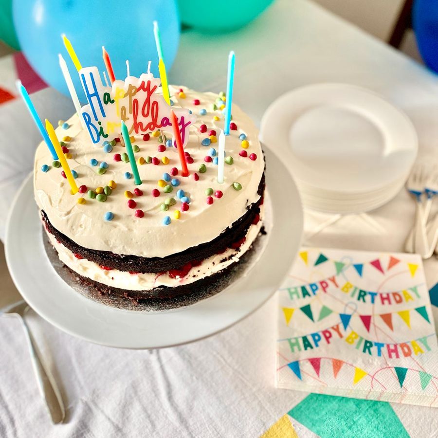 Bougie D'anniversaire chiffre 3 10cm Multicolore - Décoration de fête BUT