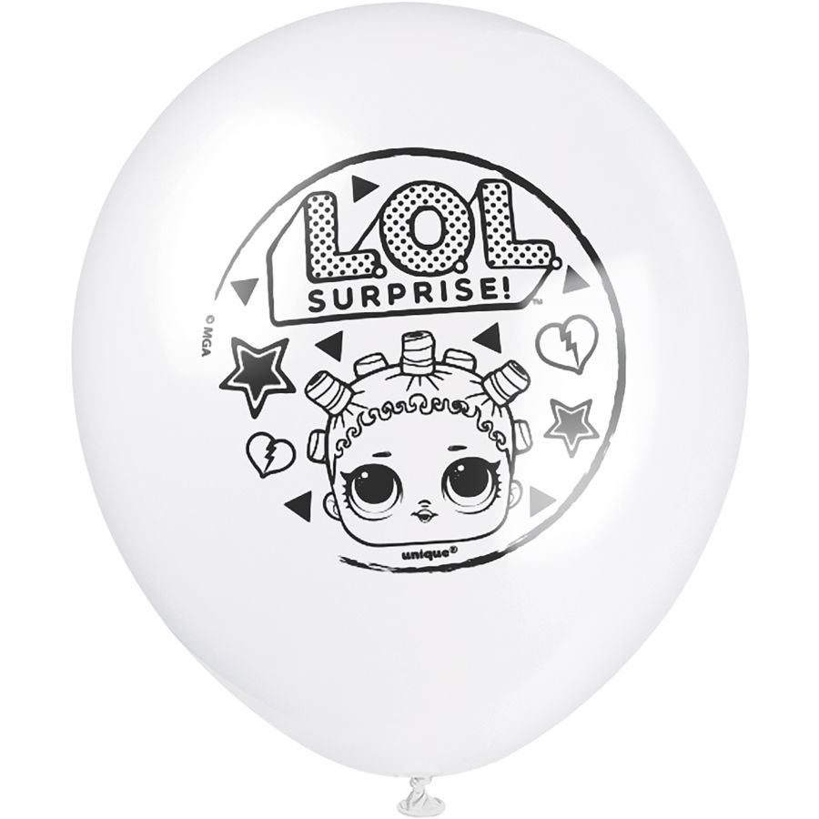 8 Ballons LOL Surprise - Annikids