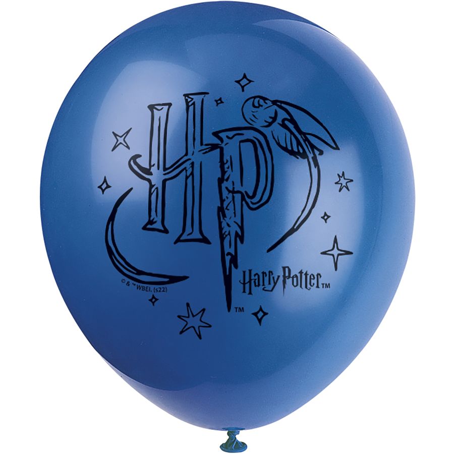 Ballons Anniversaire Harry Potter x 8