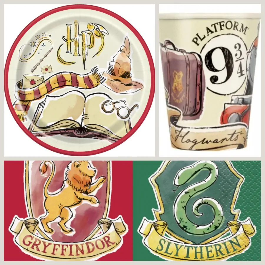 Grande Boîte à fête Harry Potter pour l'anniversaire de votre enfant -  Annikids