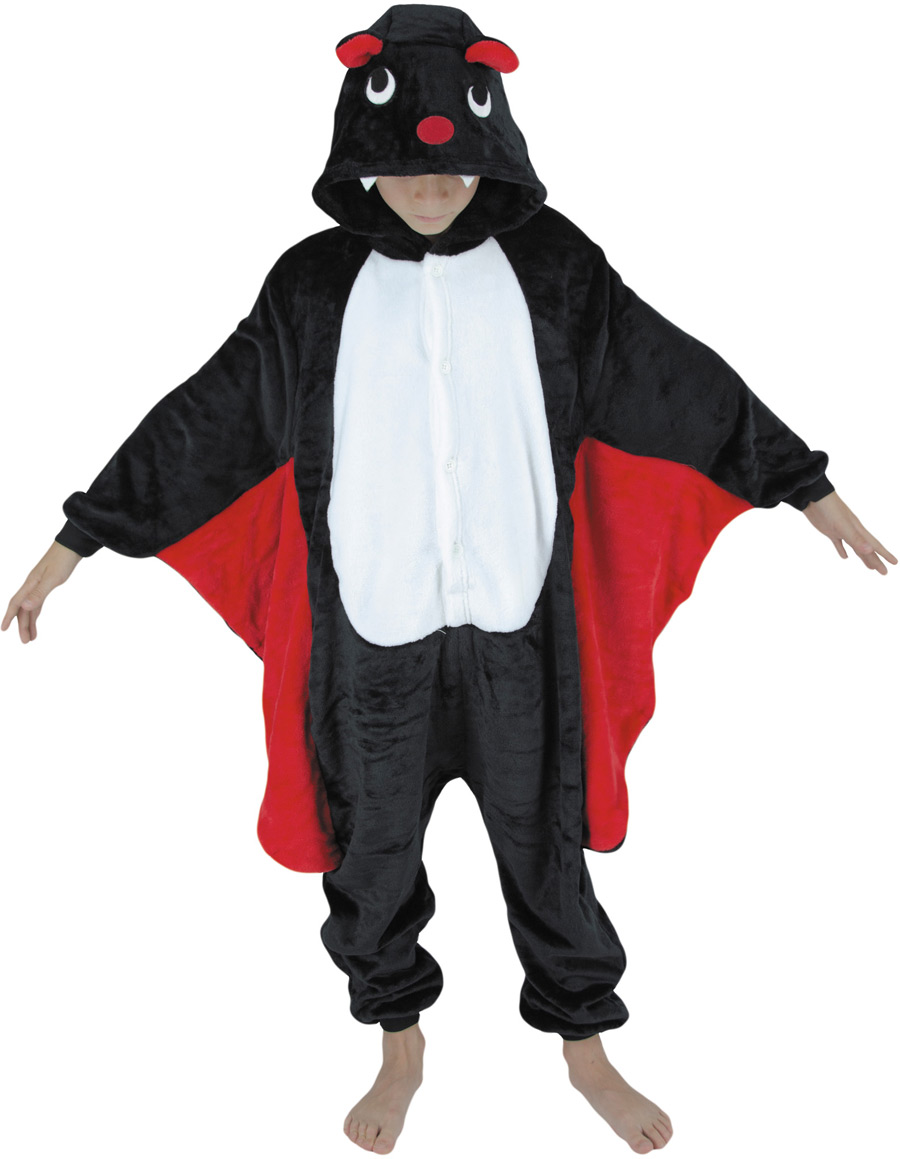 Déguisement Kigurumi Chauve-Souris Taille 7-9 Ans