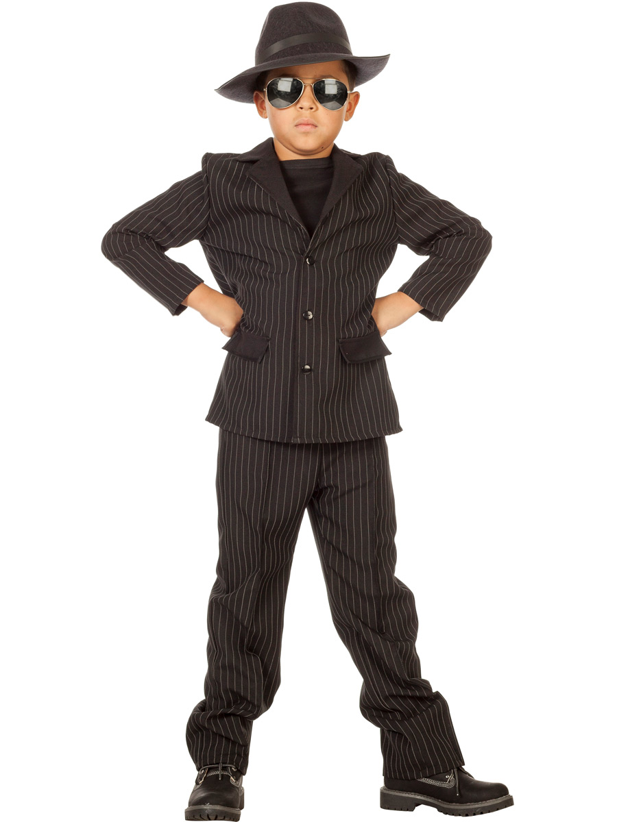 Déguisement Gangster Junior Taille 128
