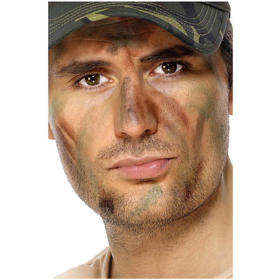 smiffy s Kit Maquillage Armée Un kit de maquillage Armée avec 3 fards... par LeGuide.com Publicité