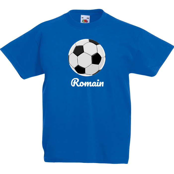 T-shirt à personnaliser - Ballon de Foot pour l'anniversaire de