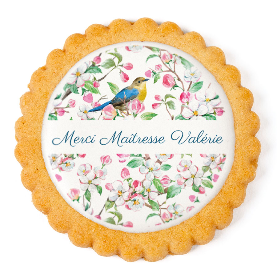 Biscuit personnalisé - Merci Maîtresse
