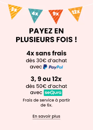 Payez en plusieurs fois !