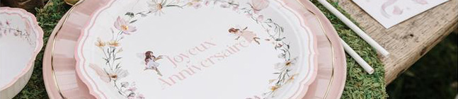 Thme d'anniversaire Fairy World pour votre enfant