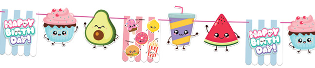 Th�me d'anniversaire Kawaii Party pour votre enfant