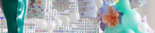 Thme d'anniversaire Mermaid Magic pour votre enfant