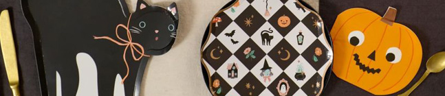 Th�me d'anniversaire Patchwork Halloween pour votre enfant
