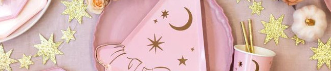 Thme d'anniversaire Sorcire Rose pour votre enfant
