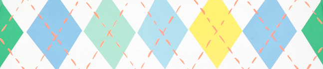 Th�me d'anniversaire Argyle pour votre enfant