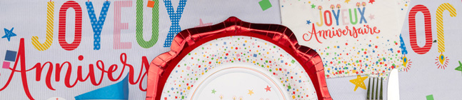 Th�me d'anniversaire Anni' Festy pour votre enfant