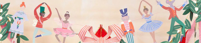 Thme d'anniversaire Ballet Casse-Noisette pour votre enfant