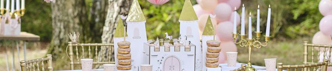Thème d'anniversaire Château de Princesse pour votre enfant