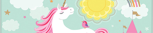 Thme d'anniversaire Licorne Magique pour votre enfant