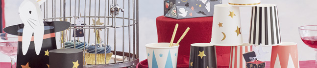 Thme d'anniversaire Magie pour votre enfant