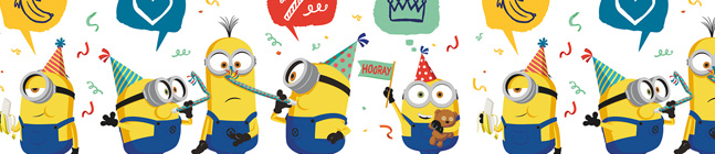 Thme d'anniversaire Minions Party pour votre enfant