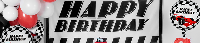 Thme d'anniversaire Speed Racing pour votre enfant