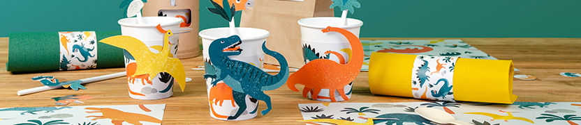 Thme d'anniversaire Dinosaures pour votre enfant