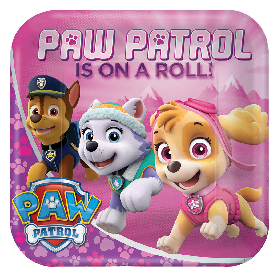 Paw Patrol Anniversaire Fille 3 ans | Carte de vœux