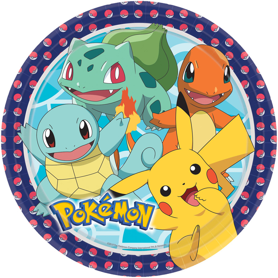 Décoration de ixd'Anniversaire Pokemon, Ballon Pikachu, Bannière