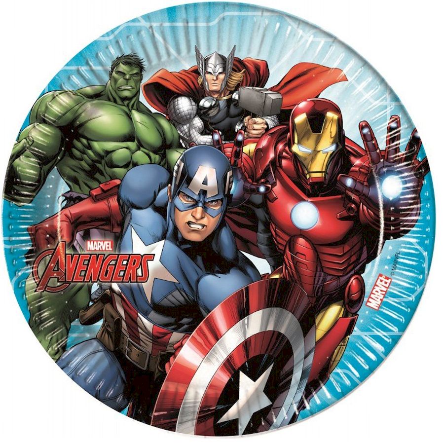 Super Héros des Avengers Boom Captain America Buntings Bannière Guirlande Fête Décoration
