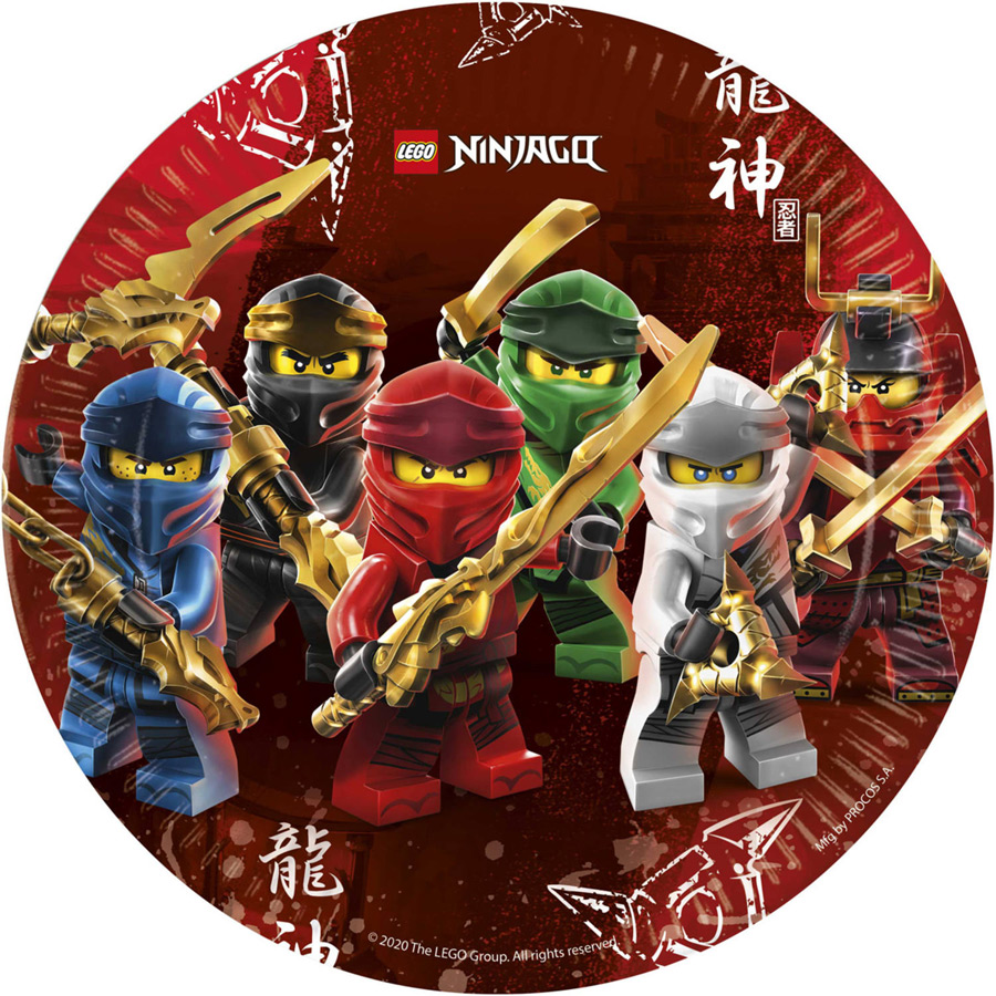 Theme D Anniversaire Ninjago Compostable Pour Votre Enfant Annikids