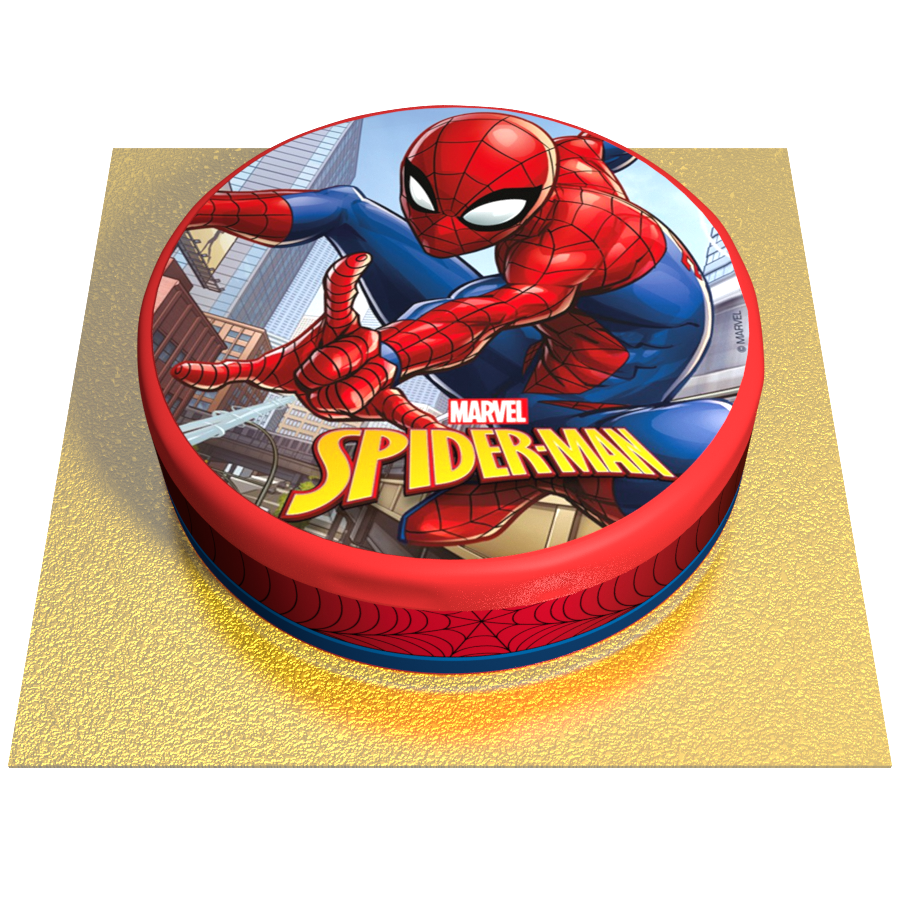 Gâteau Spiderman - Ø 20 cm pour l'anniversaire de votre enfant - Annikids