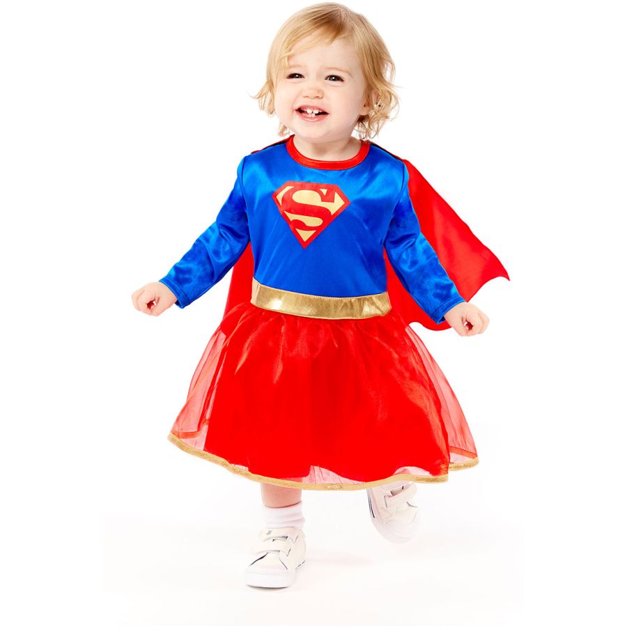 Déguisement Bébé SuperGirl pour l'anniversaire de votre enfant