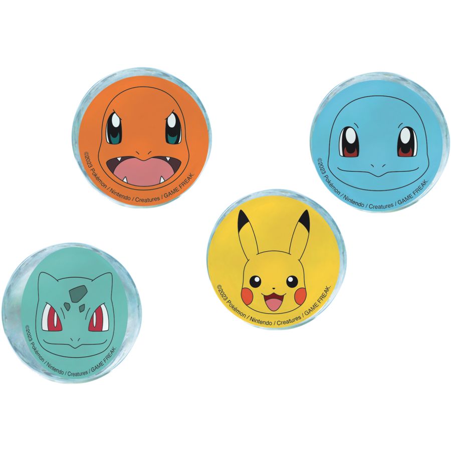 Ameisenkeks® Flummys Lot de 4 balles rebondissantes en forme de poisson 3D