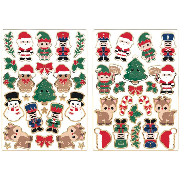 45 Stickers Sweety Xmas - Annikids