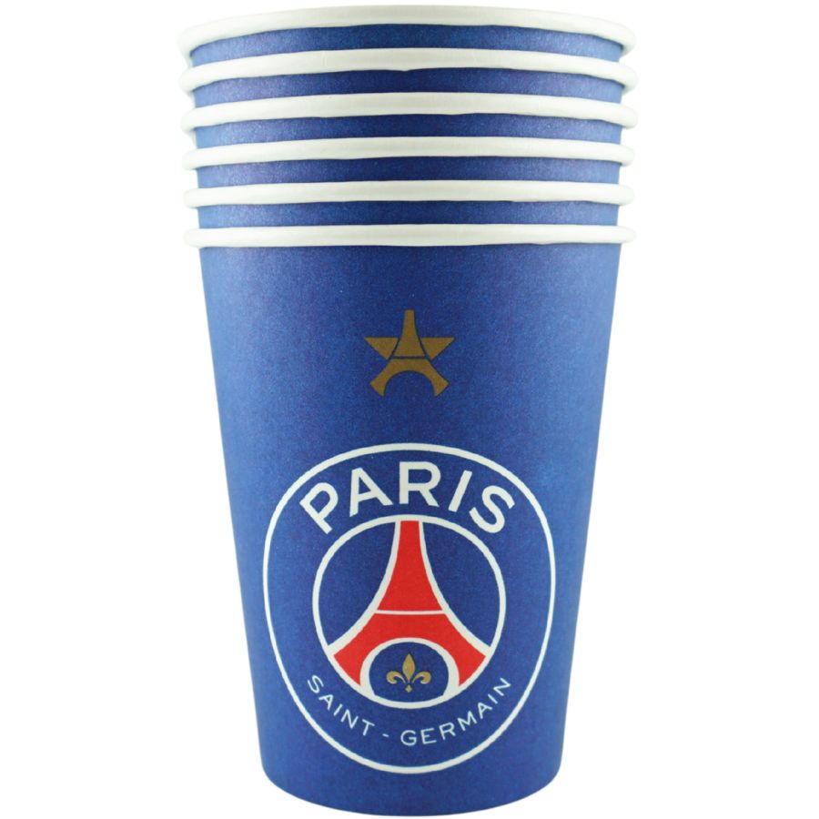 Paris Saint-Gerain 2 x Verre gobelet PSG - Réutilisable - Collection