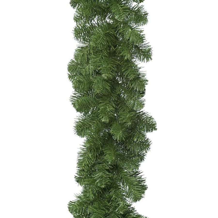Guirlande De Sapin Artificiel 3 Mètres - Décoration De Noël Réaliste - Pour Escalier, Cheminée, Table - Verte, En Métal Et Plastique