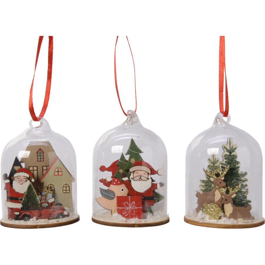 BENECREAT Cloche à Dôme D'Affichage en Verre, 19x15cm Pots Décoratifs en Verre de Dôme D'Affichage de Pot de Cloche en Verre avec la Base de Liège