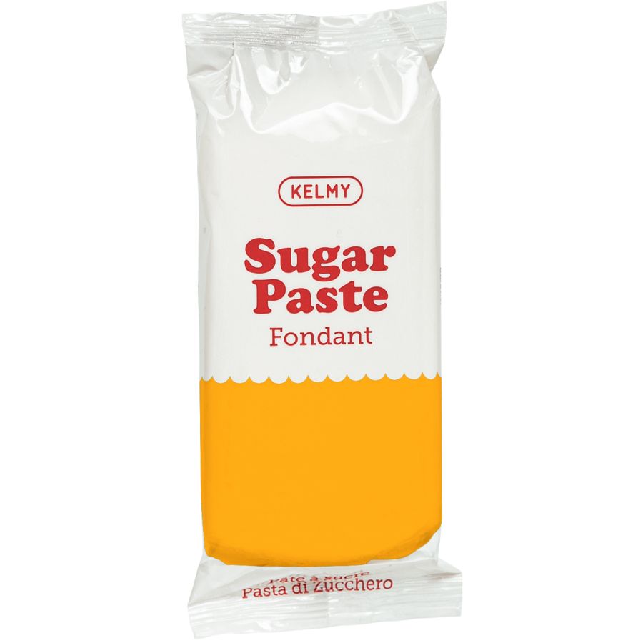 Pâte à sucre jaune 250g