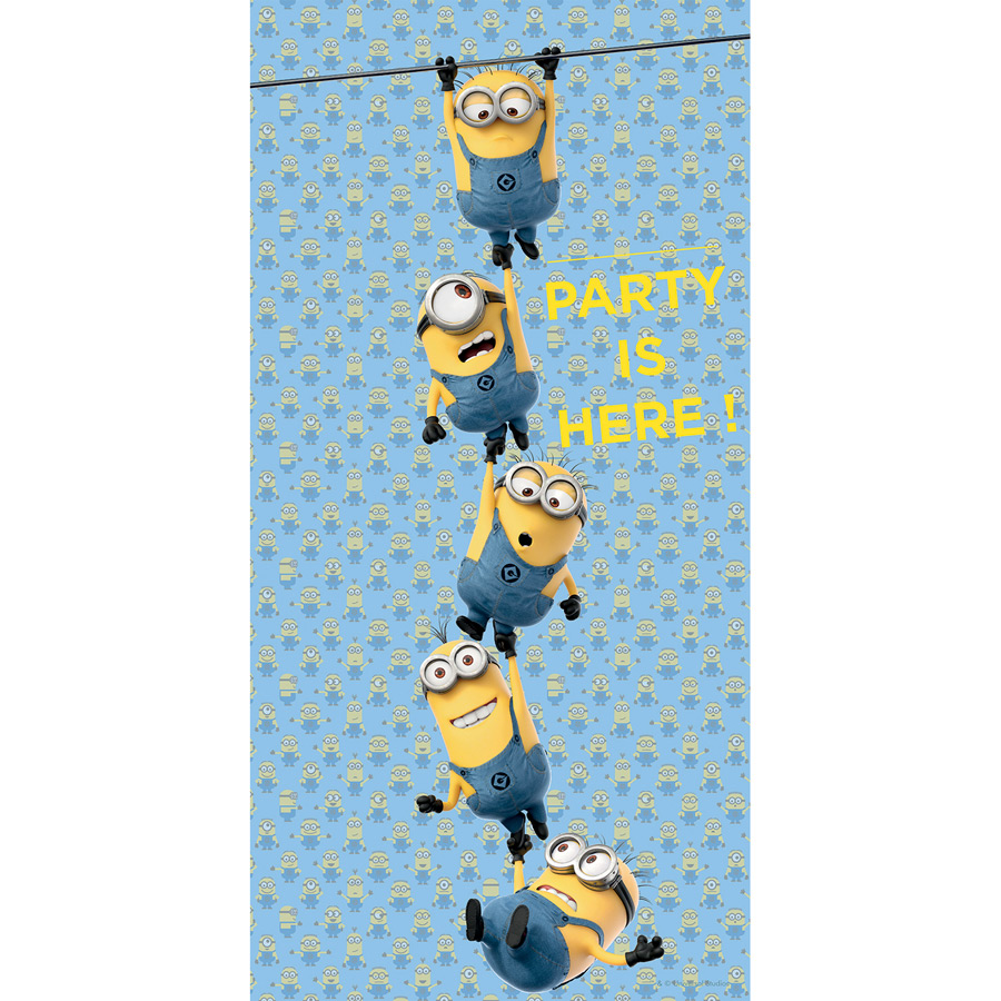 Affiche De Porte Lovely Minions Pour L Anniversaire De Votre Enfant Annikids