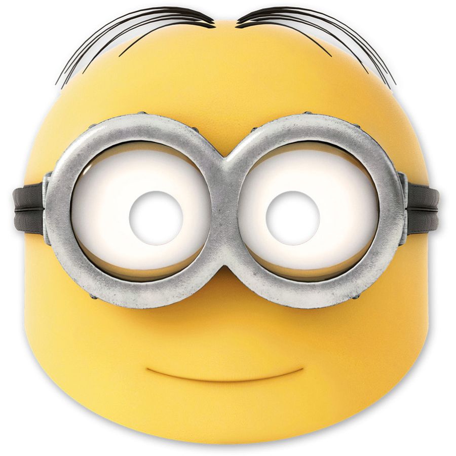 6 Masques Minions Party pour l'anniversaire de votre enfant - Annikids