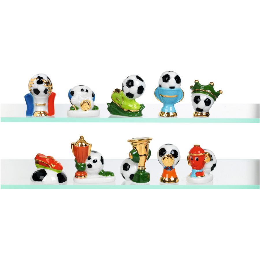 Fève Galette Des Rois – Football Penalty 98 Footballeur – Porcelaine