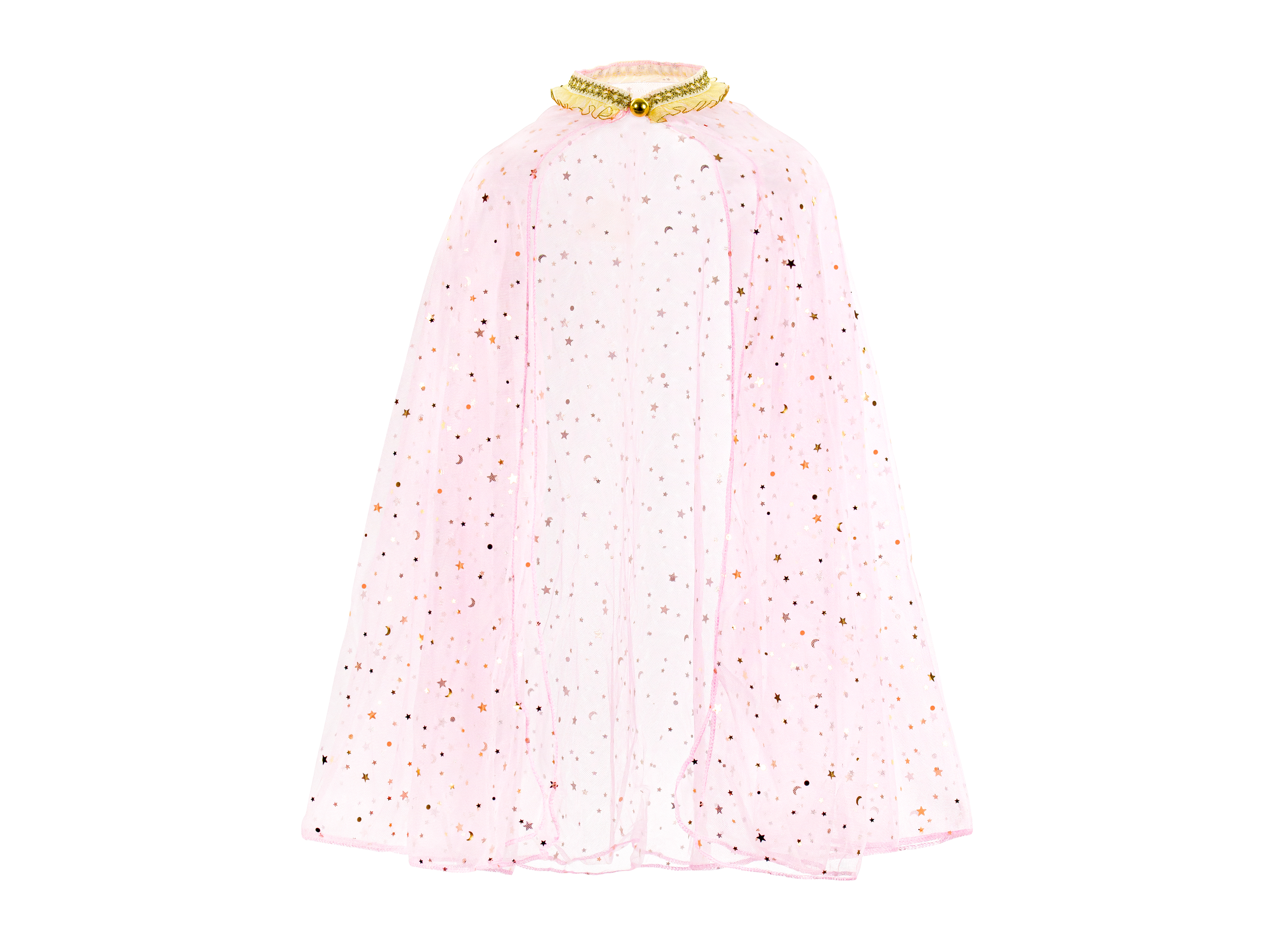 Cape De Princesse Pour Filles Rose - Déguisement Luxe Velours Léger Pour Carnaval, Anniversaire, Halloween