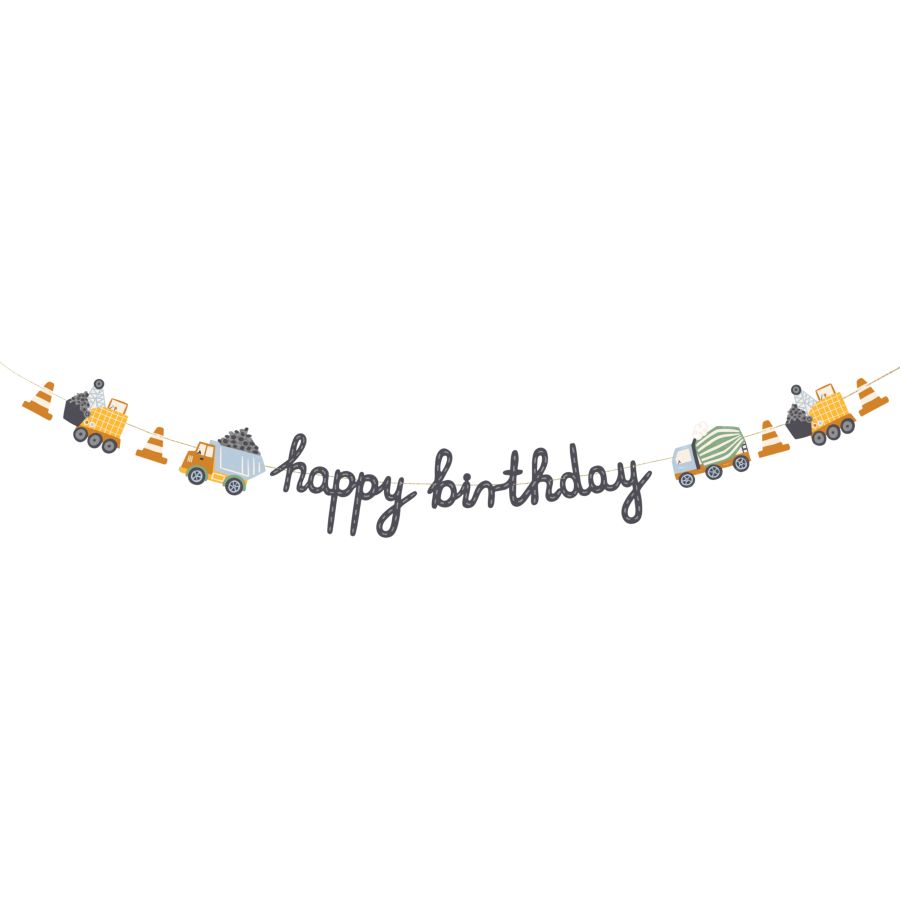 Guirlande Happy Birthday Moto GP - Décoration Anniversaire Enfants Et Fêtes