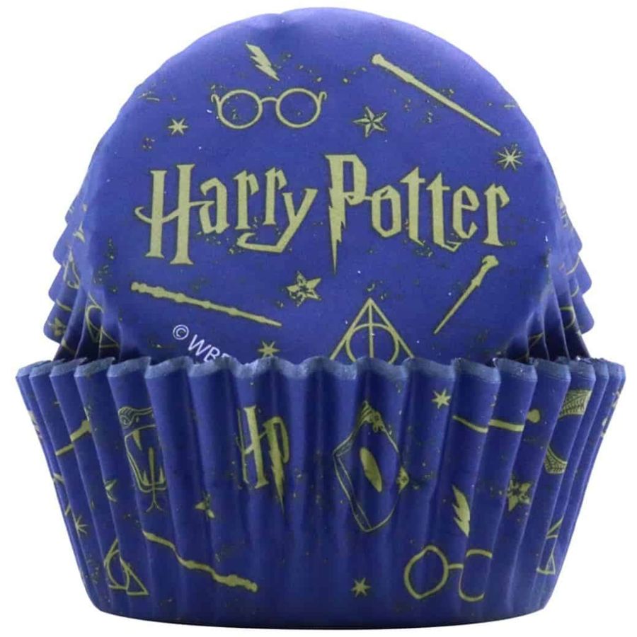 Caissettes Cupcakes Harry Potter PME - 30 Pièces En Aluminium - Monde Des Sorciers - Pour Fêtes Magiques